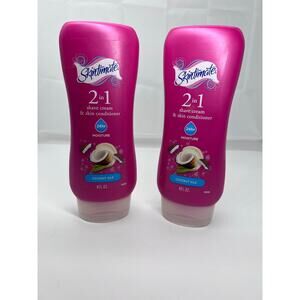 Lot of 2 - Skintimate 2 in 1 shave cream & skin conditioner coconut silk 8fl oz